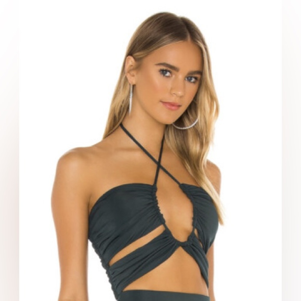h:ours Maya Halter Top